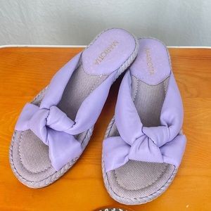 Lilac espadrilles